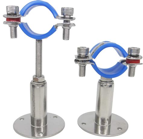 wall mount pipe clamps